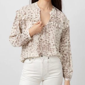 Rails Lydia Puma blouse, size xs in excellent condition